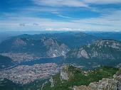 11° dalla vetta vista su Lecco, il lago